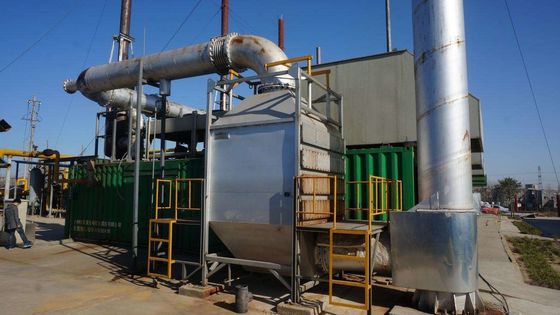 120kw Methane Gas Powered Biogas Generator Set with Low Noise Water Cooling System