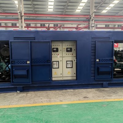 Starting System Remote Start Industrial Generator Set 500kw with PLC Control Cabinet