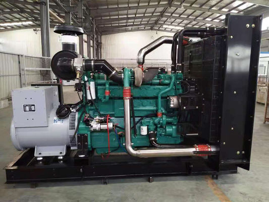 Open Mute Box Type 500kw Cummins 300KW 375kva Water Cooled Methanol Generator